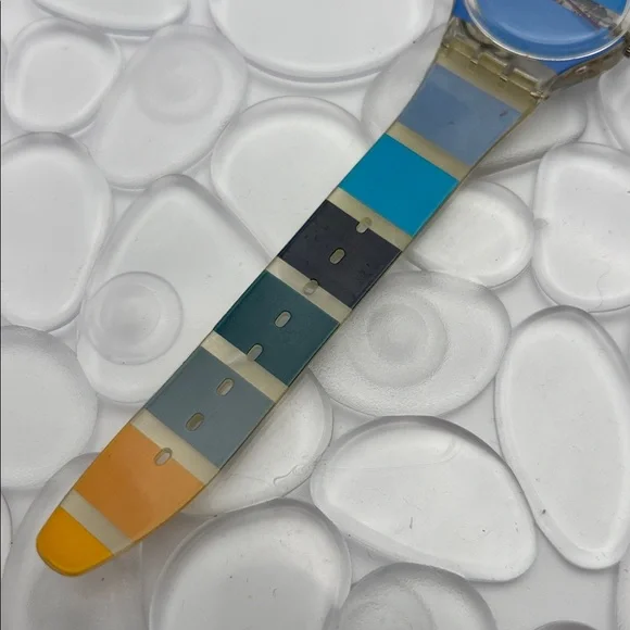 Swatch Watch - GK376 - Blue Painted Time - Picture 4 of 11